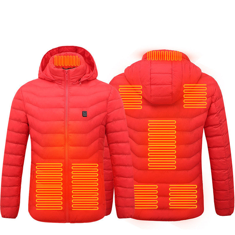 Heated Jacket For Winter Outdoor Warmth
