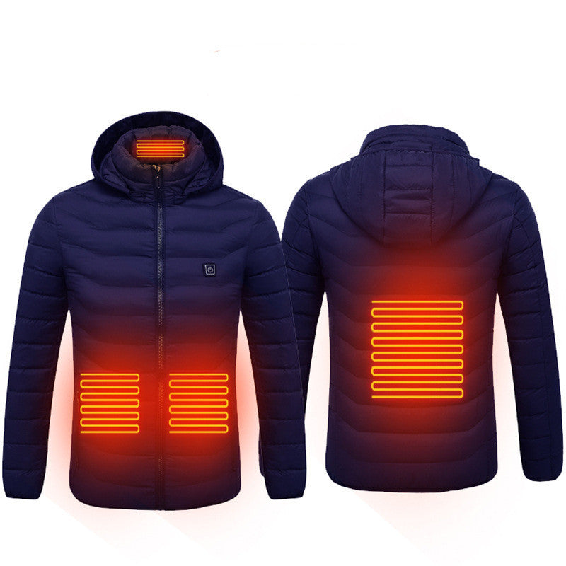 Heated Jacket For Winter Outdoor Warmth