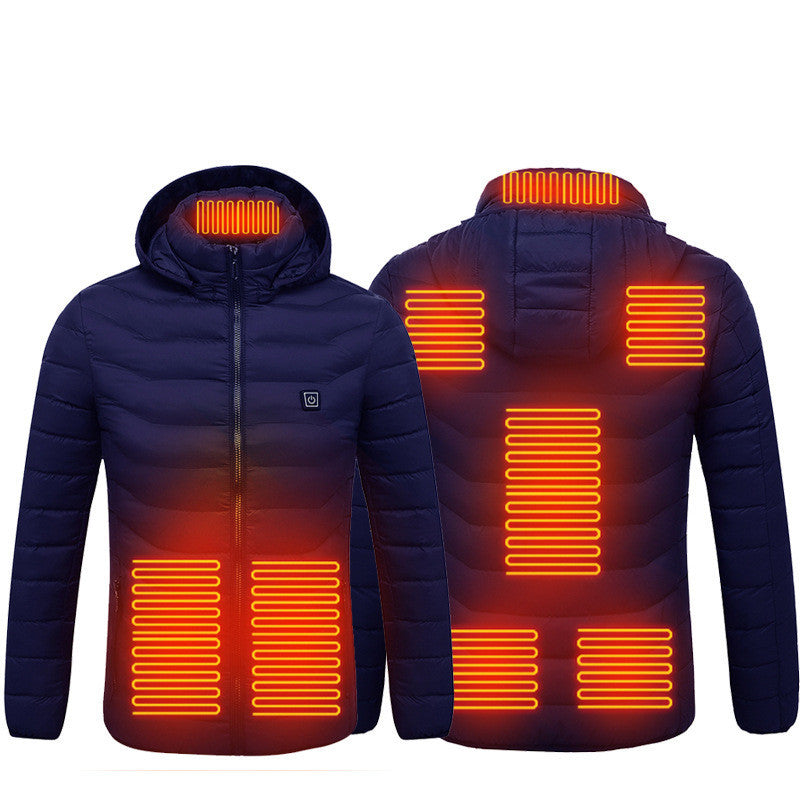 Heated Jacket For Winter Outdoor Warmth