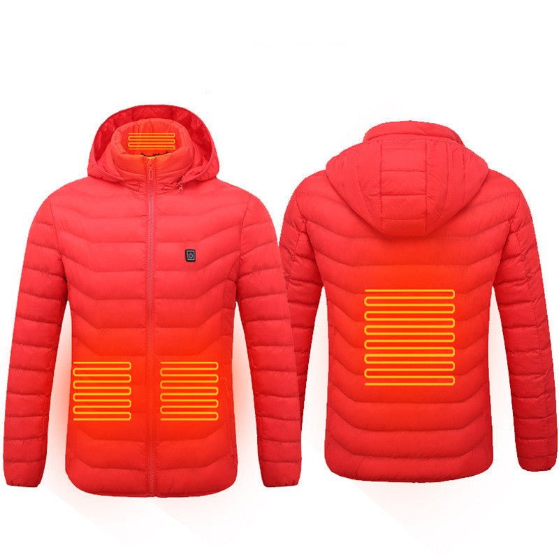 Heated Jacket For Winter Outdoor Warmth