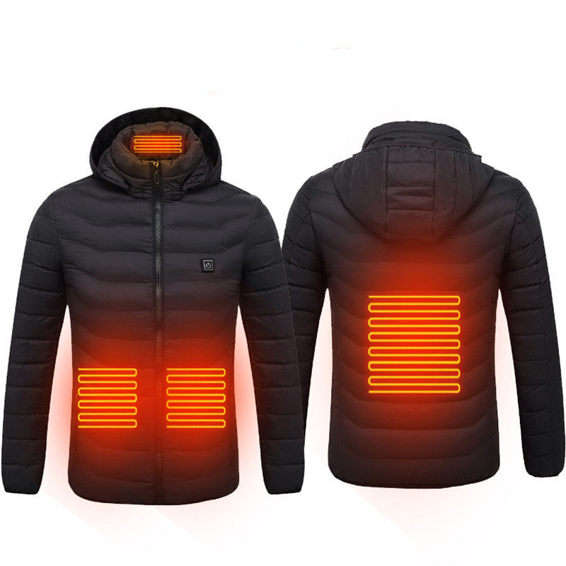 Heated Jacket For Winter Outdoor Warmth