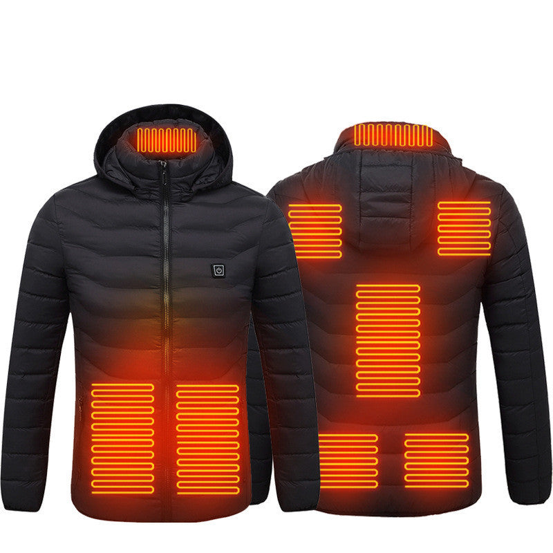 Heated Jacket For Winter Outdoor Warmth